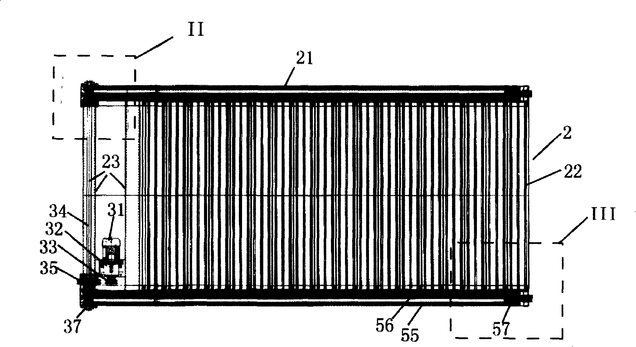 Circular linear parking hosting device