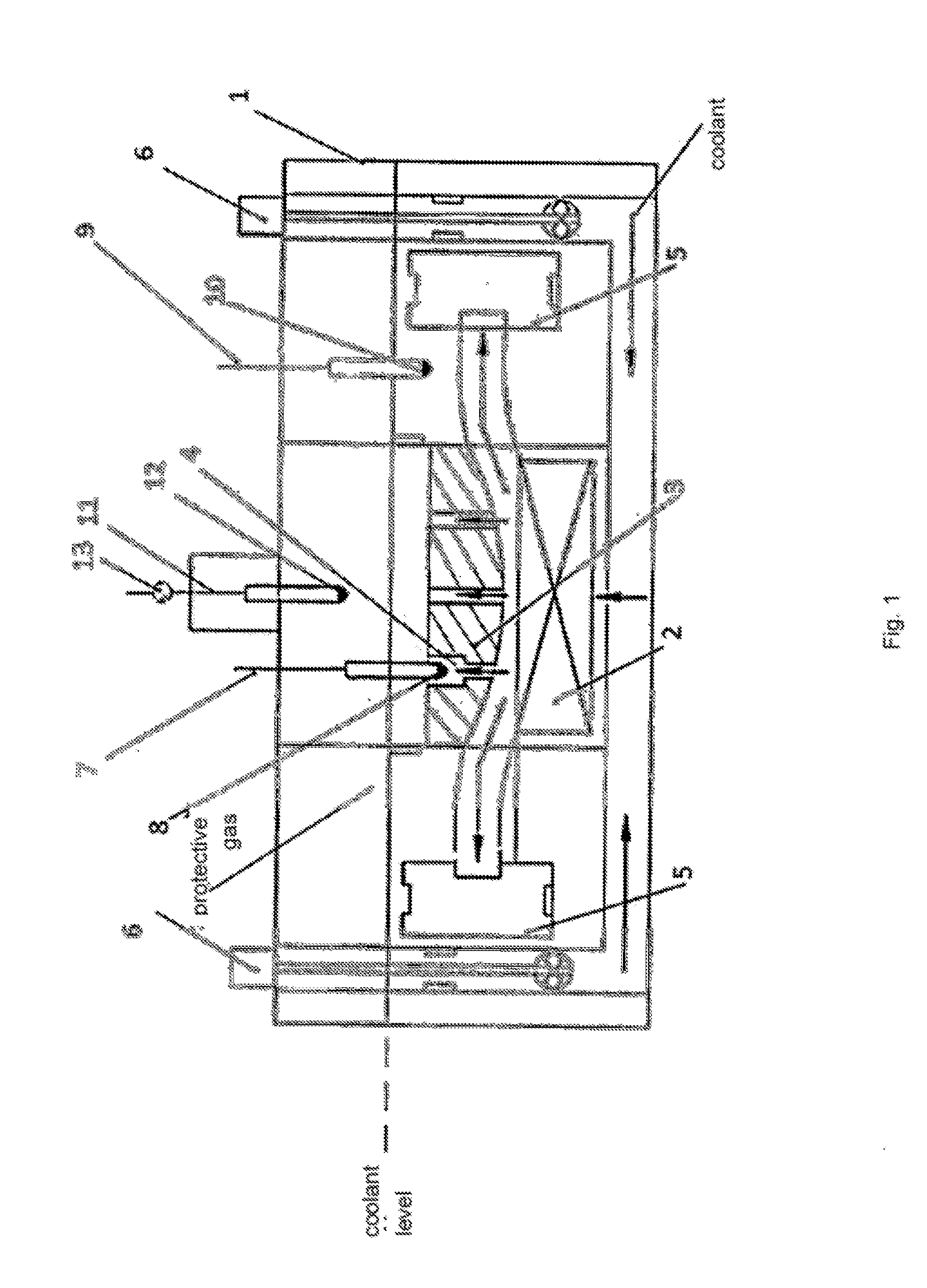 Liquid metal cooled nuclear reactor, system for monitoring oxygen thermodynamic activity in such reactors and method of monitoring oxygen thermodynamic activity