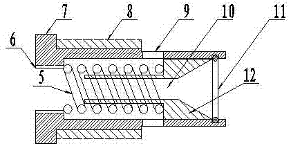 A variable flow drilling and punching integrated nozzle