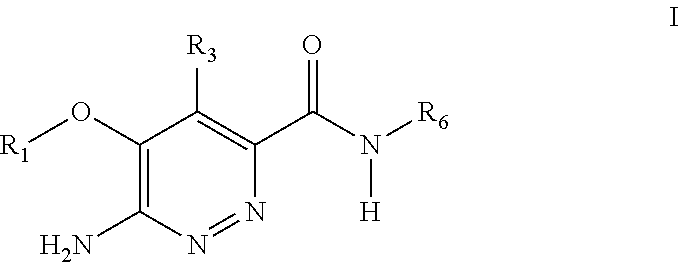 Substituted pyridazine carboxamide compounds as kinase inhibitor compounds