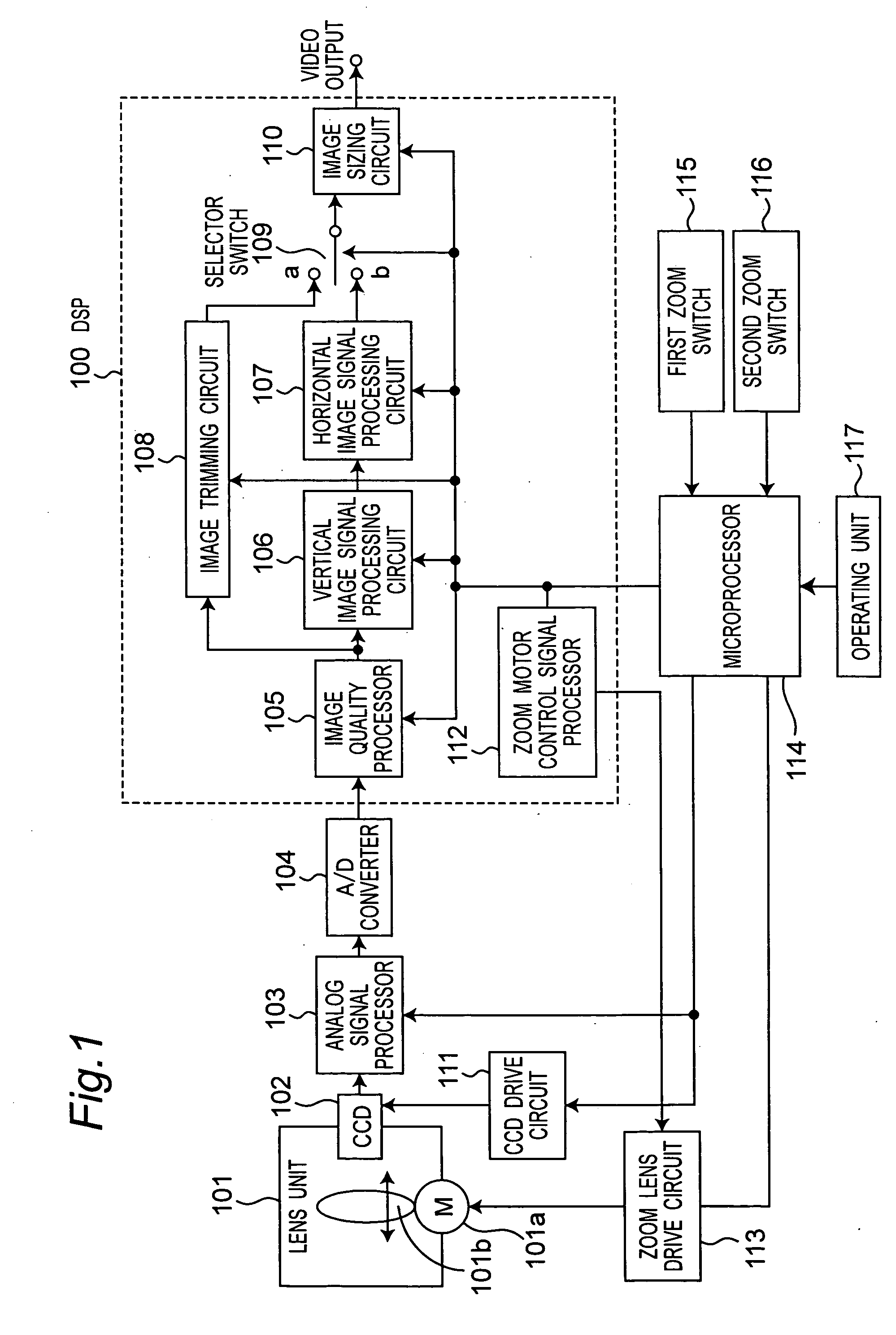 Image enlarging apparatus and method