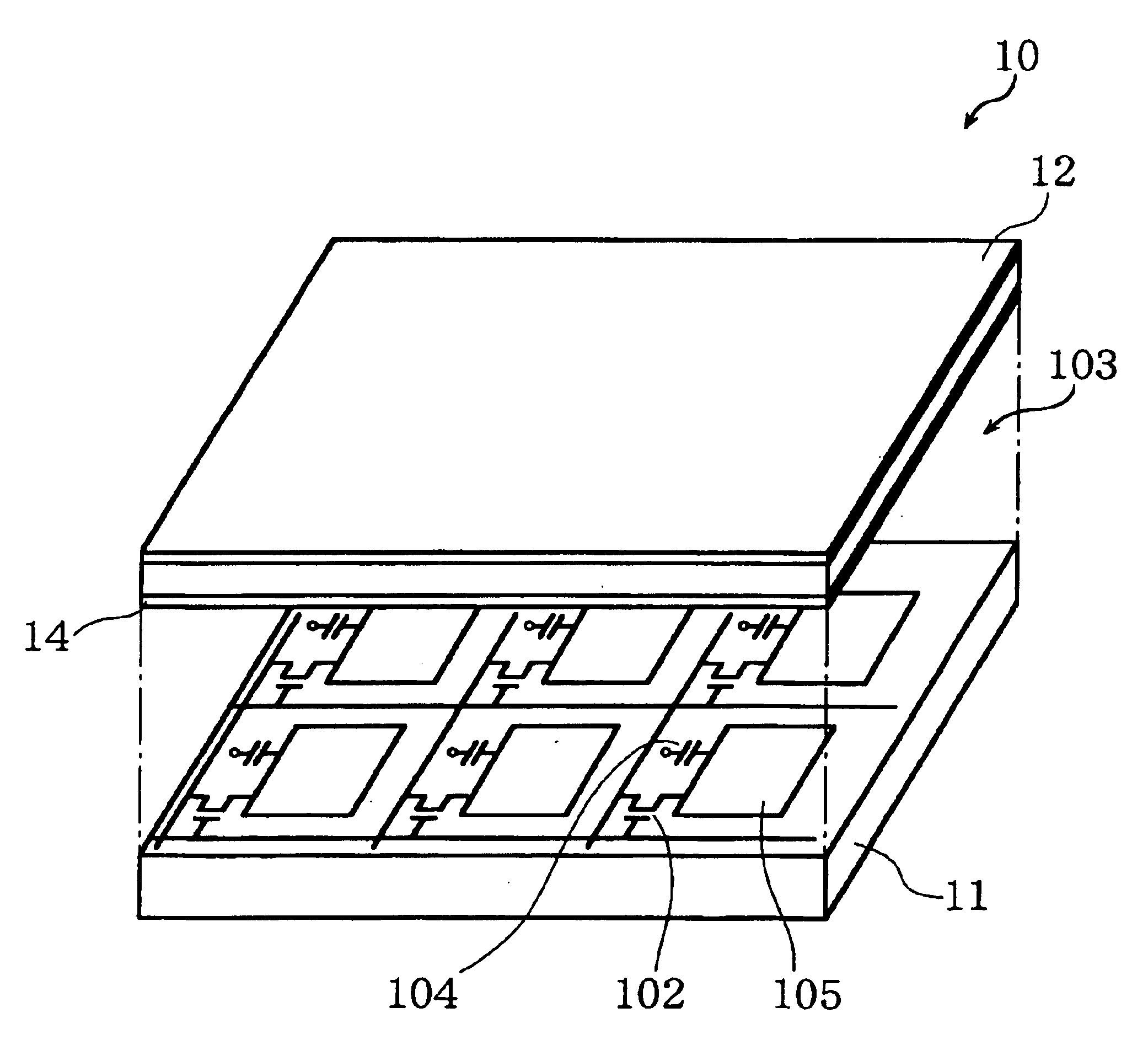 Active matrix display device and method of driving the same