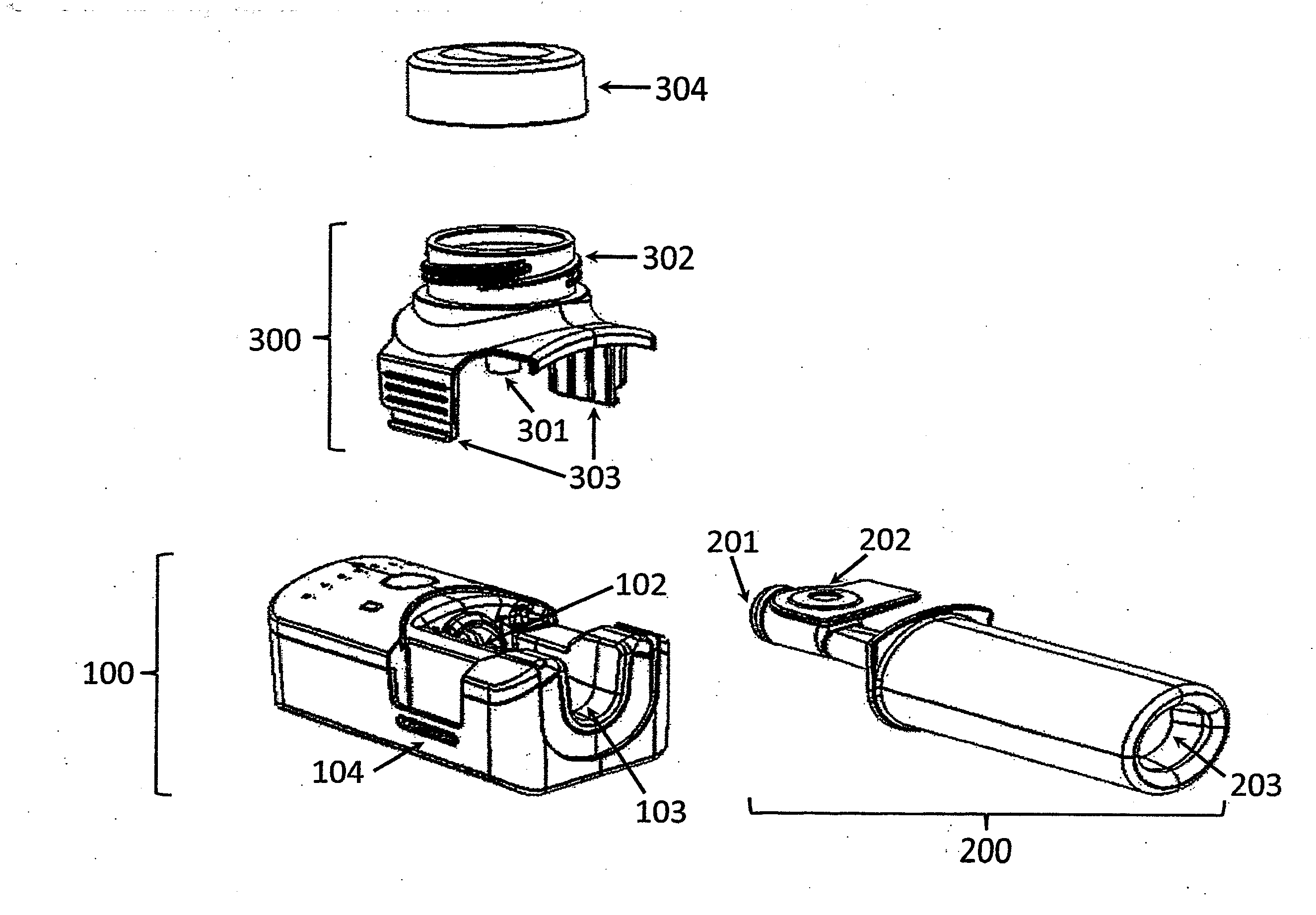 Inhalation device for use in aerosol therapy