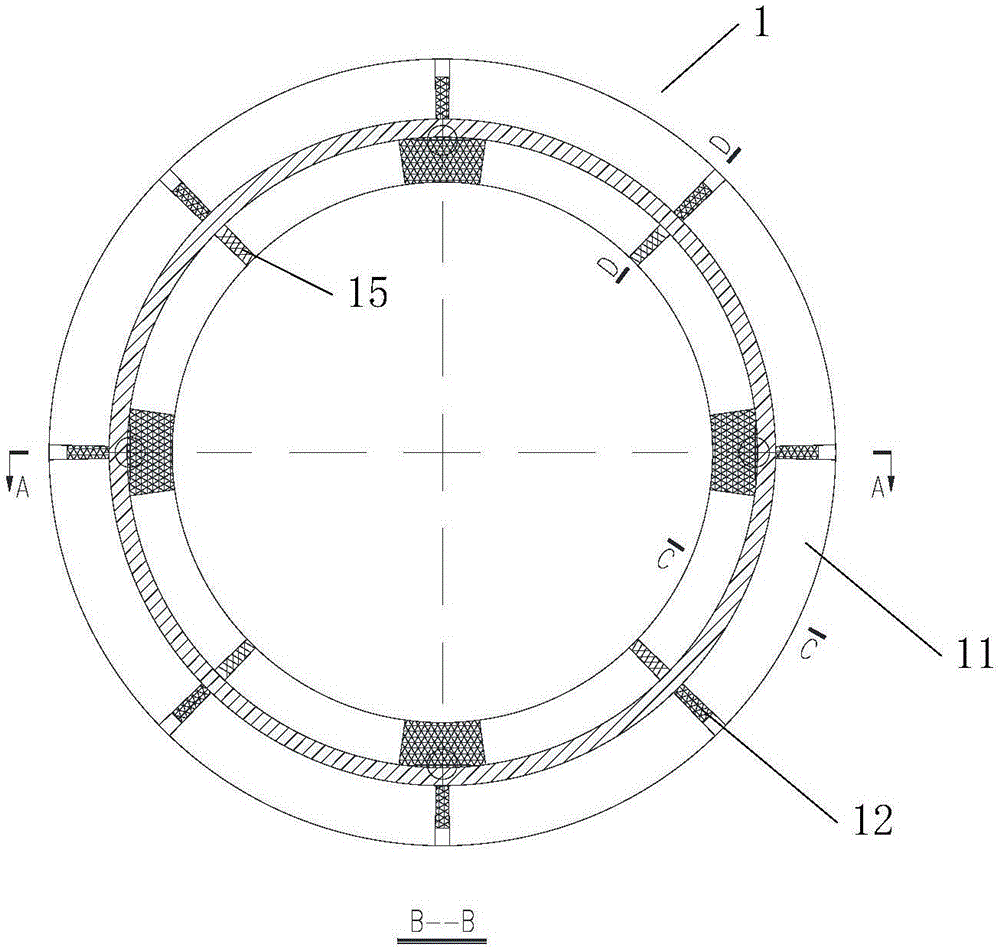 Segmental assembling beam prestressed duct connector