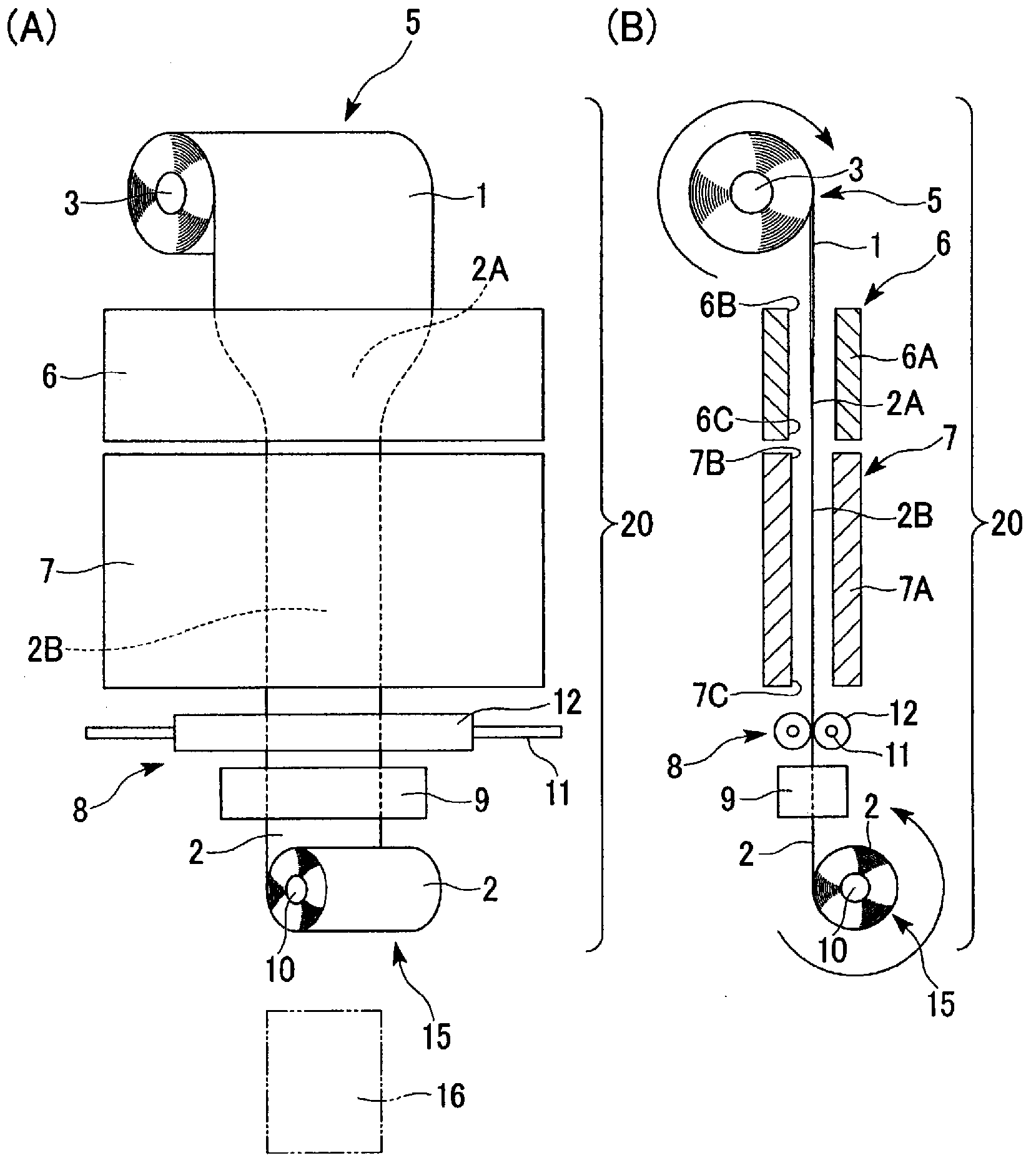 Method for manufacturing molded glass plate, and device for manufacturing molded glass plate