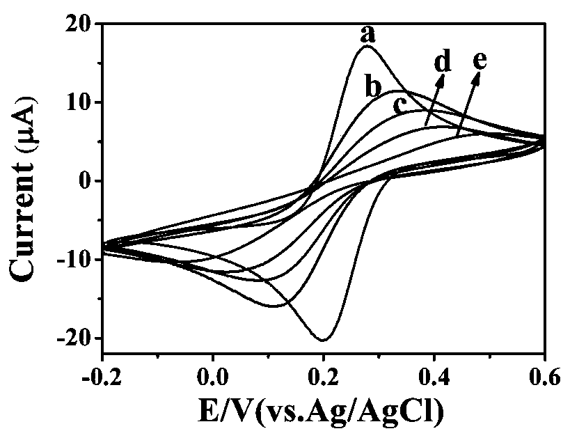 An electrochemical sensor for detecting acetamiprid, its preparation method and application