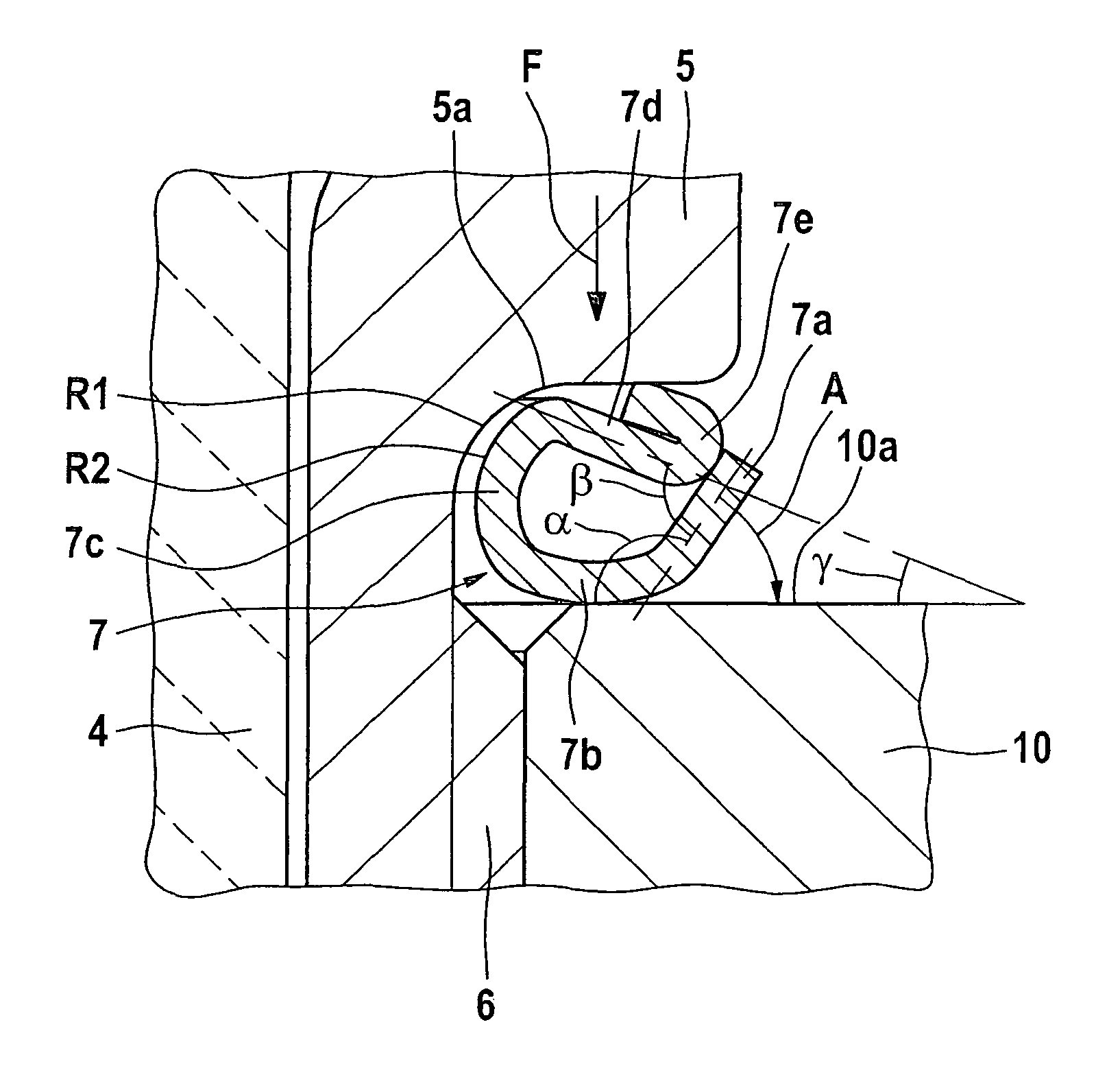 Spark plug incorporating a folded packing situated on an outer circumference of a housing for position-oriented installation