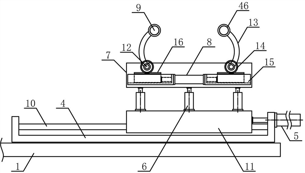 A feeding device for chemical fiber texturing system