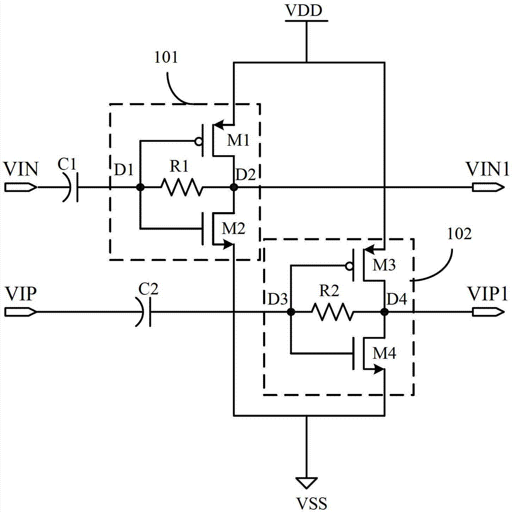 Differential to single-ended convertor