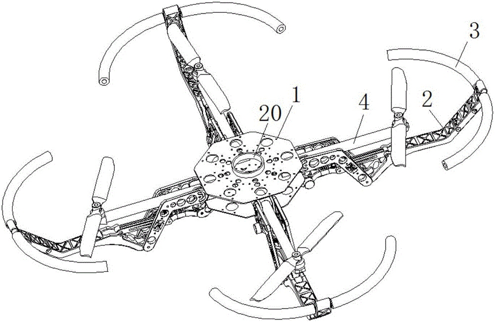 Passive stability-enhanced deformable undercarriage air-ground flying robot