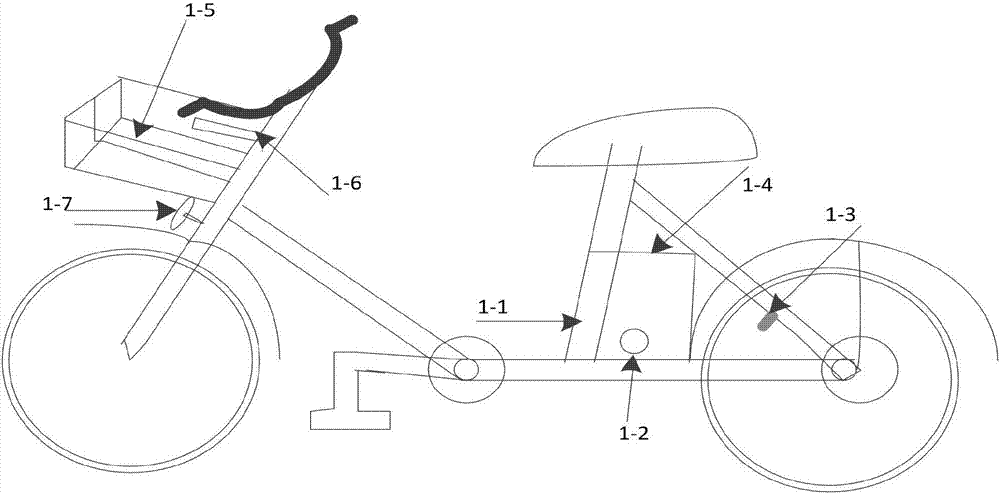 Shared electric bicycle