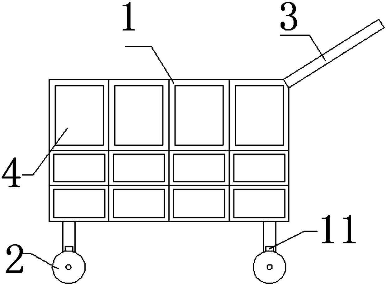 Intelligent anti-theft shopping cart and its control method