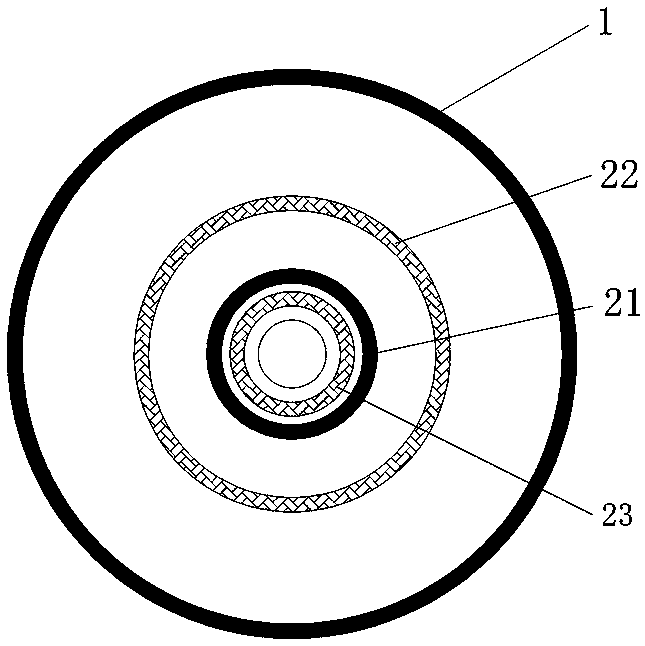 Municipal tap water depth purification device