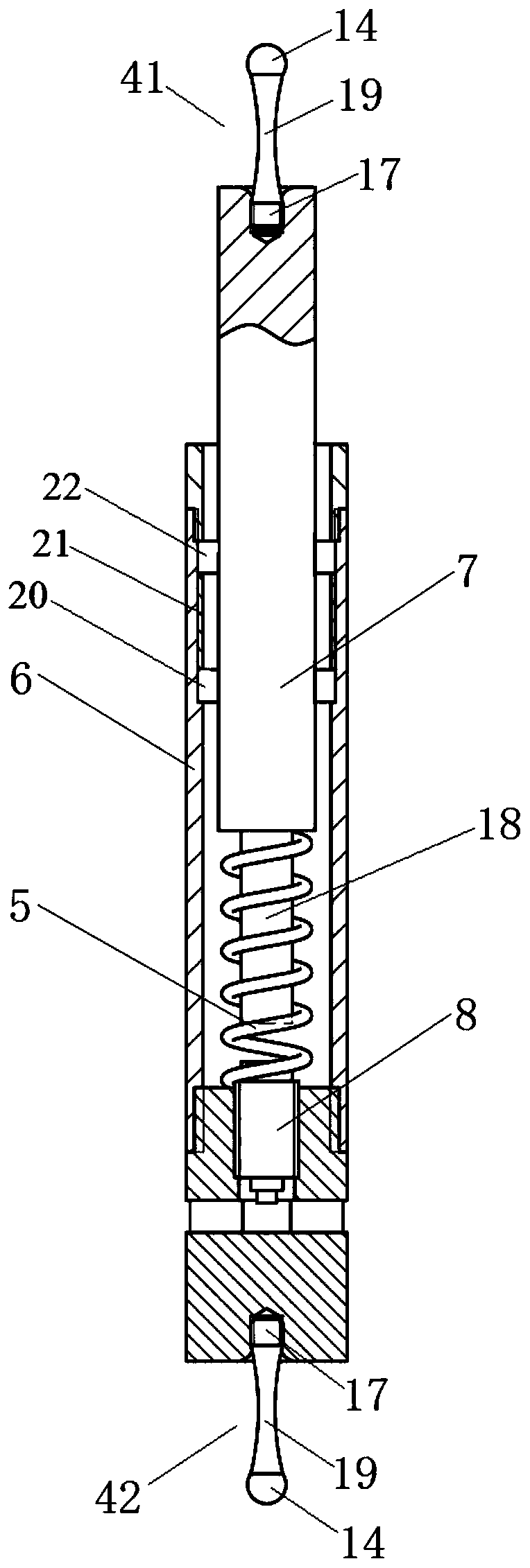 A parallel six-dimensional acceleration sensor