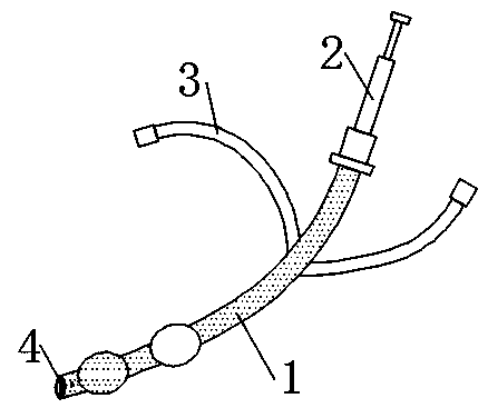 Multifunctional tracheal catheter for anesthesiology department