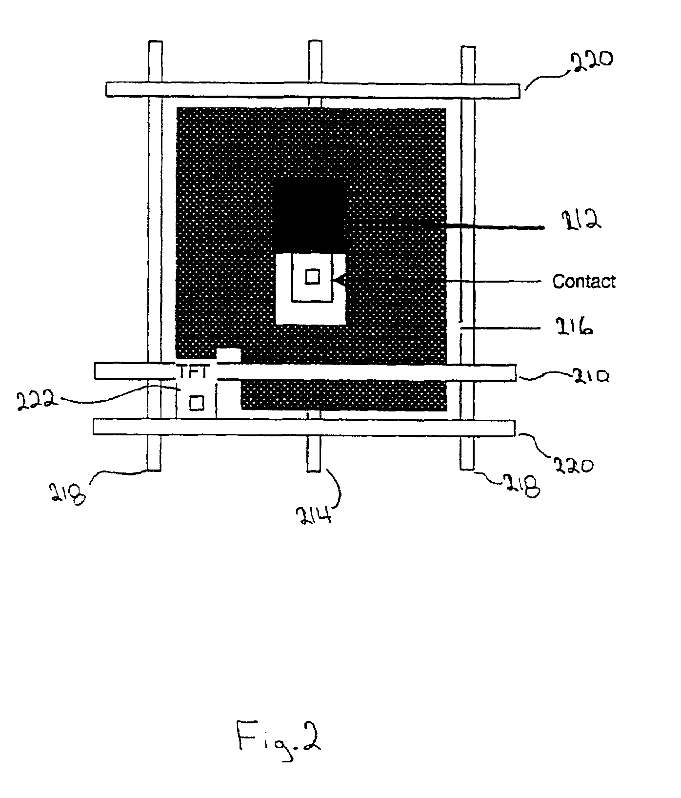 Device and method for reducing lag and blooming in amorphous silicon sensor arrays