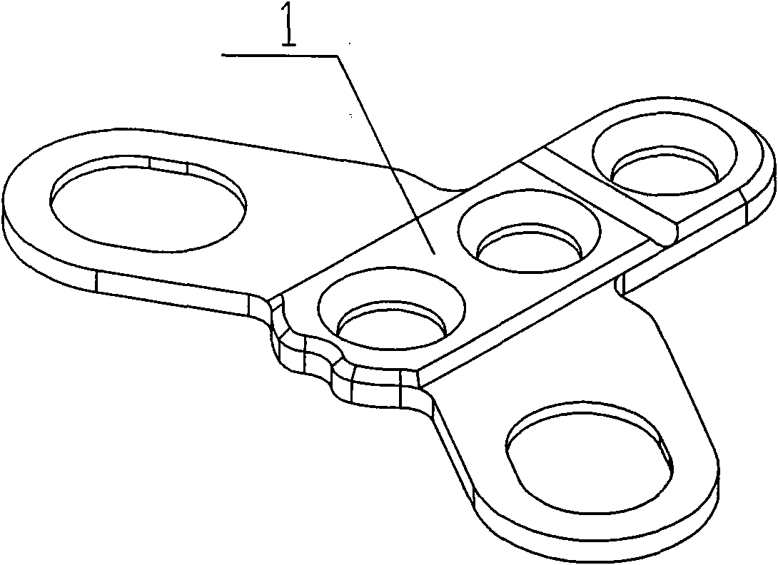 Occipital screw rod connector