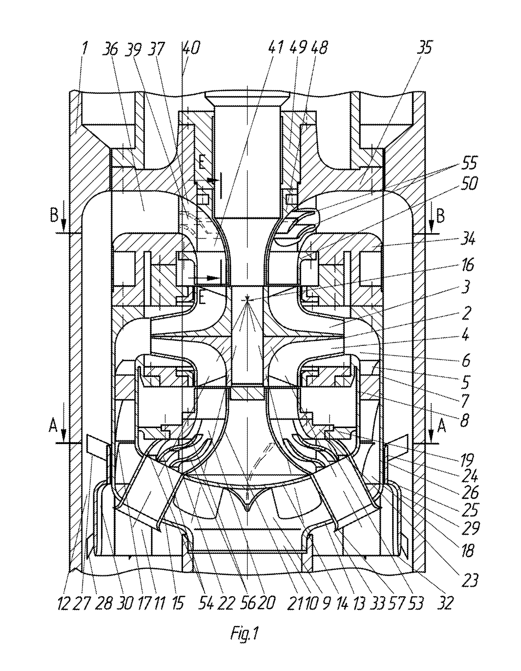 Vertical centrifugal pump