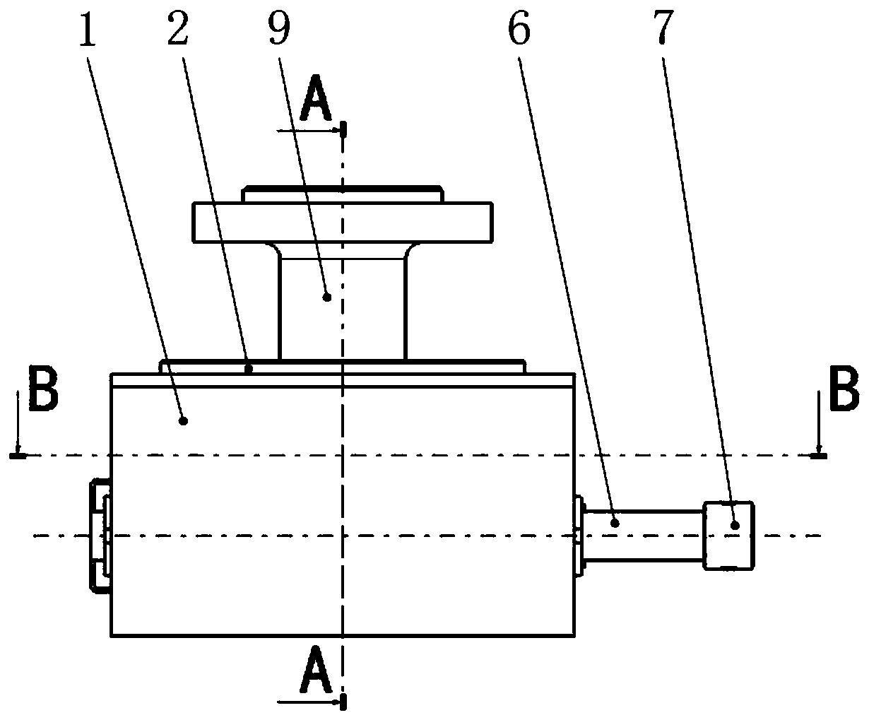 Electric ball locking device for positioning and supporting