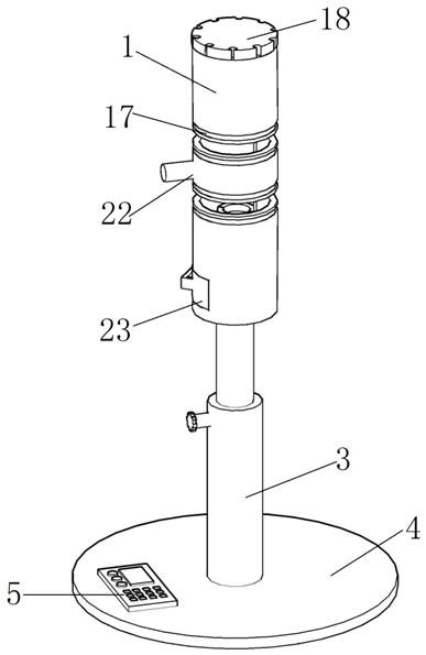 A medical temperature-regulating medicinal moxibustion device