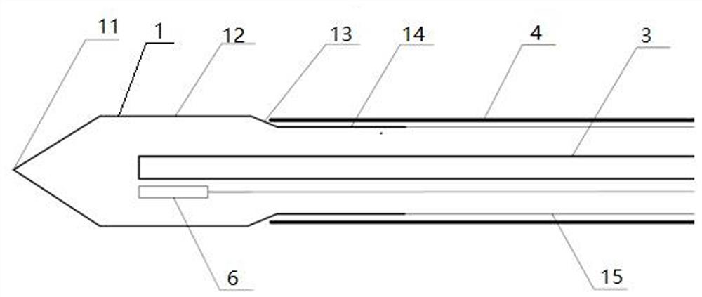 Respiration tracking positioning needle