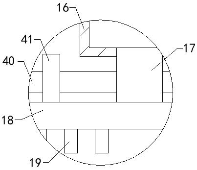 Dyeing device for textile fabric processing