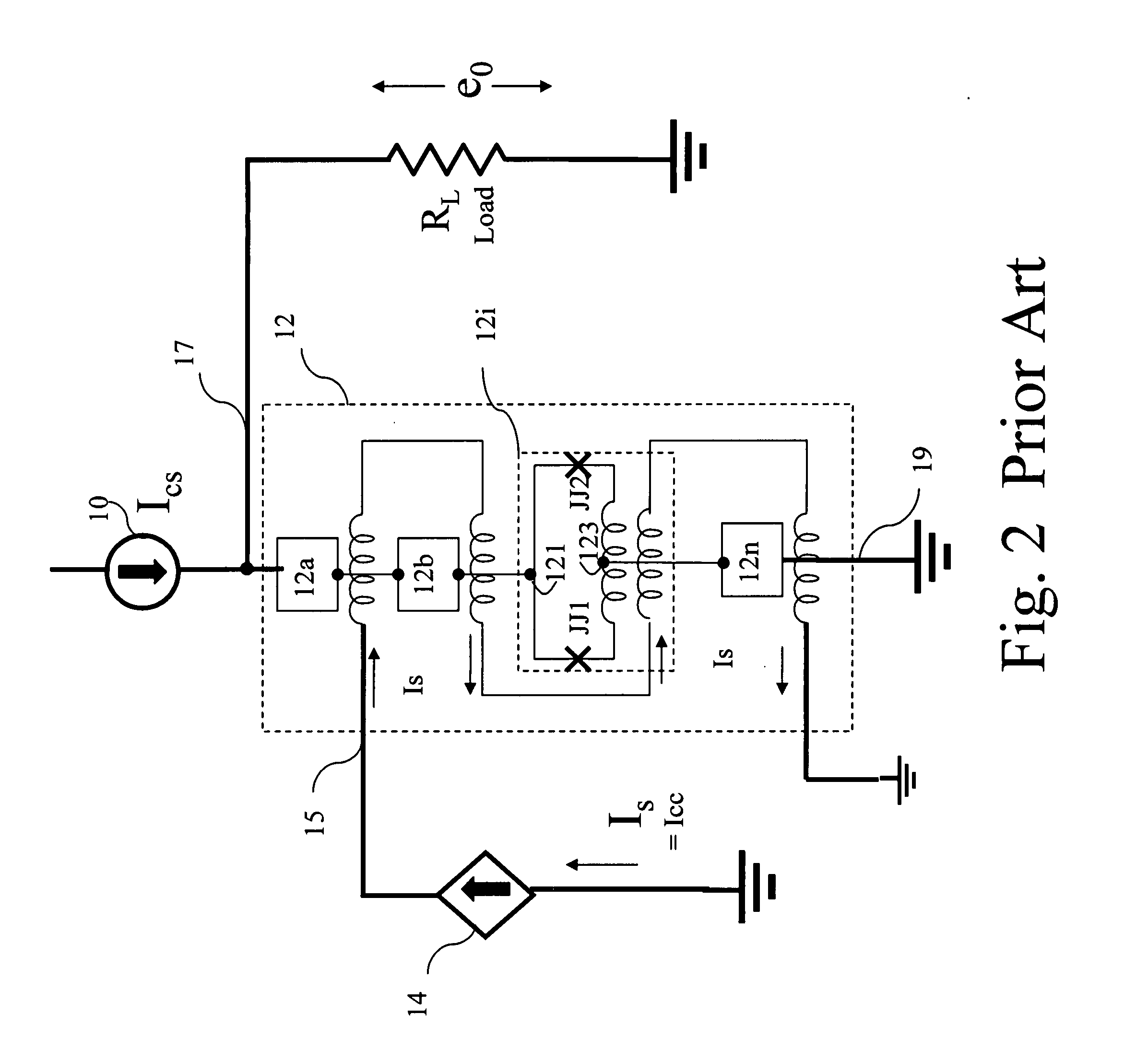 Superconducting switching amplifier
