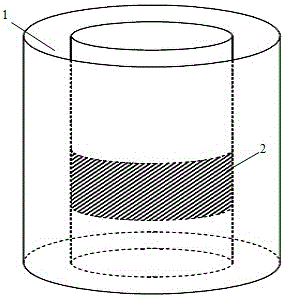 Tubular double-layer shunting structure microchannel-based heat exchange system