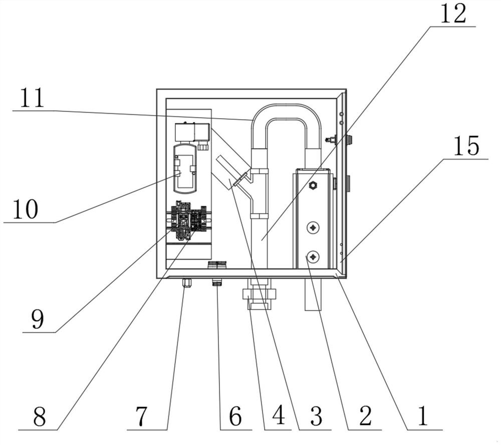 Gas power vacuum generating unit and using method