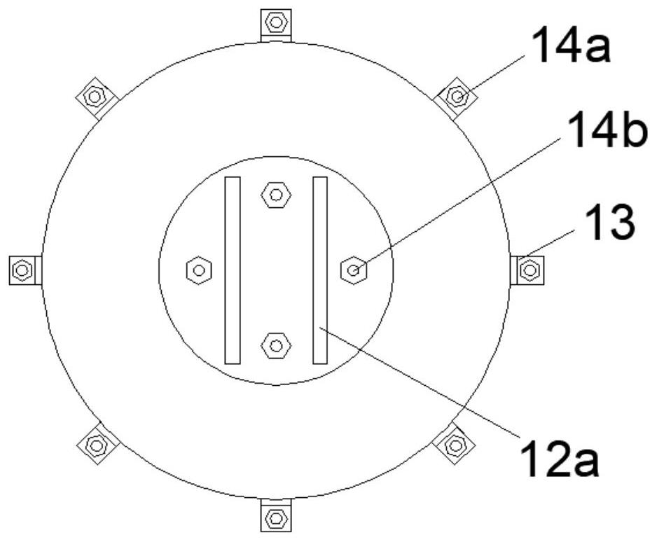 Buckling-restrained corrugated pipe energy dissipation supporting device based on ring spring self-resetting and manufacturing method