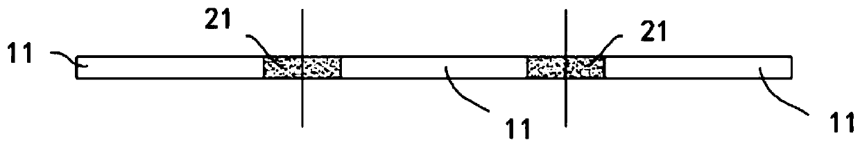 Power chip pre-packaging method and structure, power chip packaging method and structure and wafer pre-packaging structure