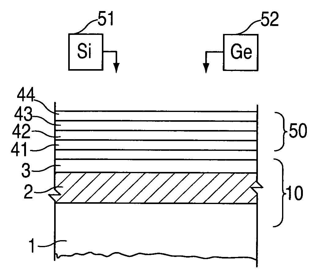 Method of forming strained silicon materials with improved thermal conductivity