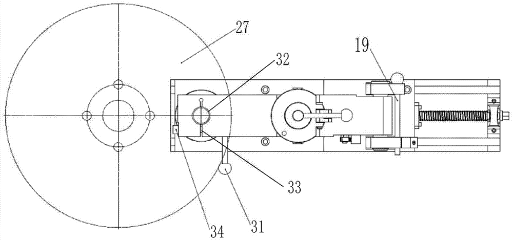 A saw blade damping mechanism