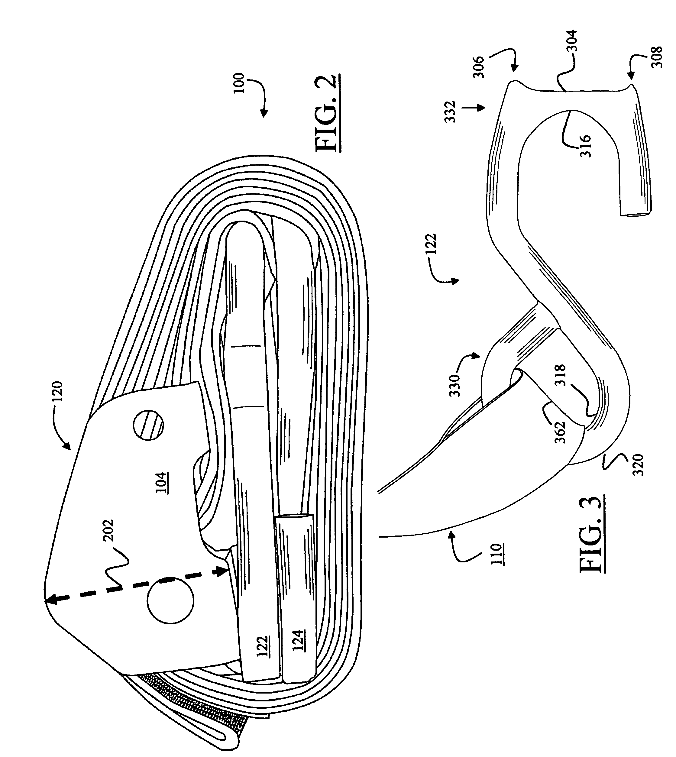 Fastener with self-organizing device for storage