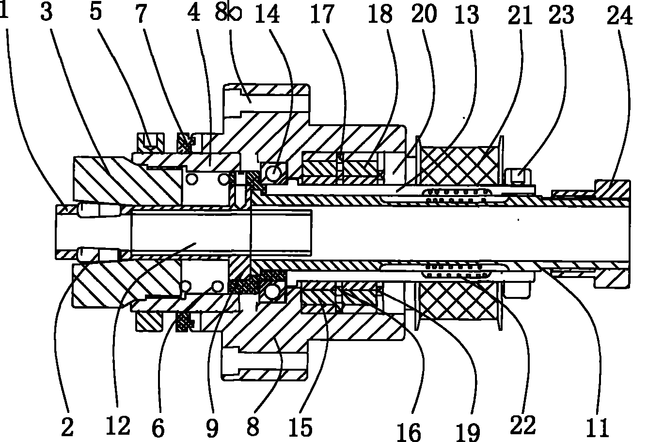 Excircle surface rolling device