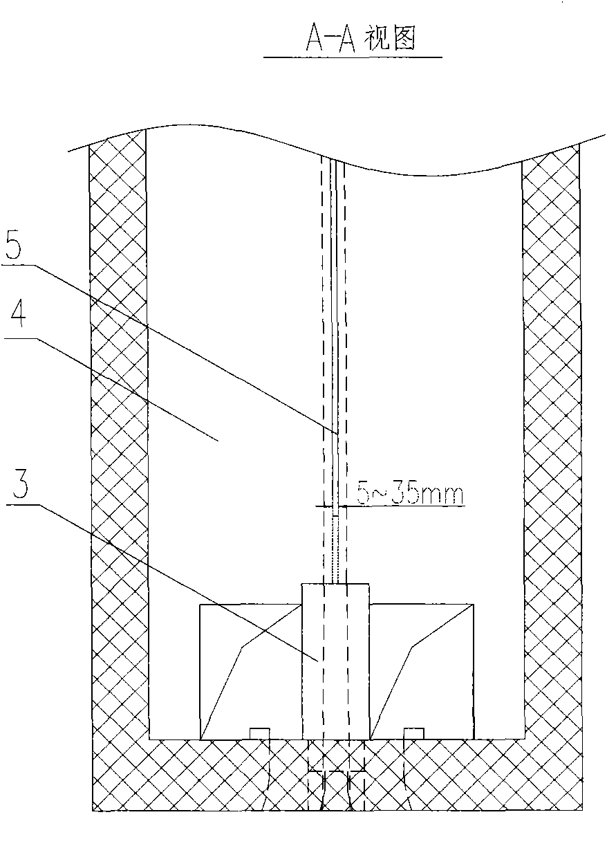 Coke oven combustion chamber flue with optimized structure