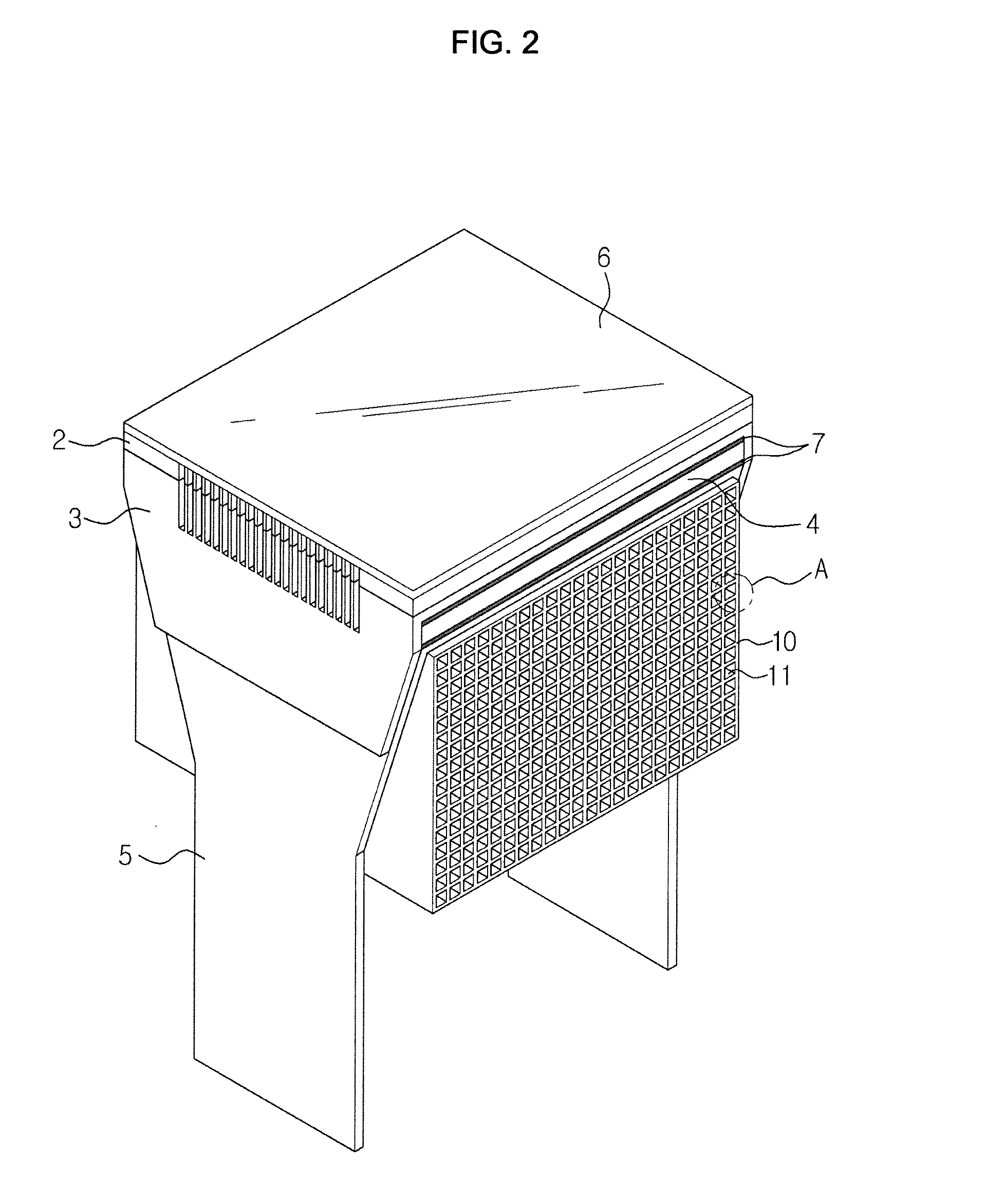 Probe for ultrasonic diagnostic apparatus and method of manufacturing the same
