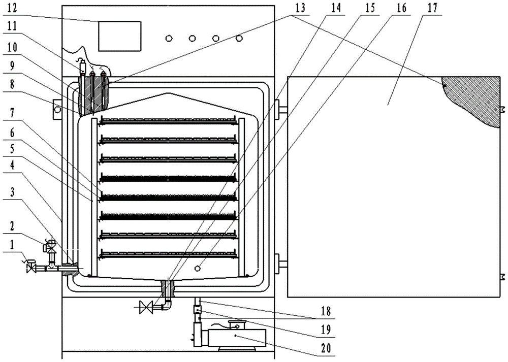 Flat Vacuum Pulse Dryer