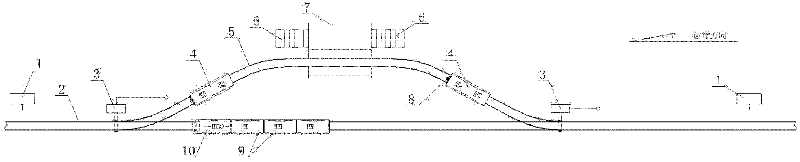 Rail bus system and operation method therefor