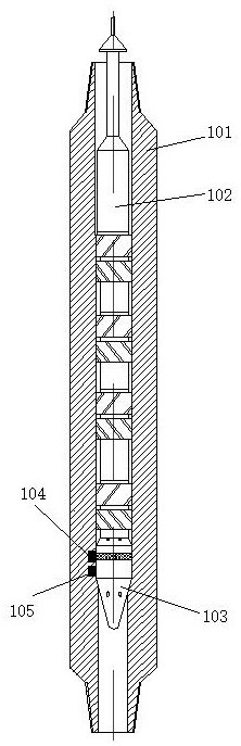 A throwing-and-fishing downhole power generation device and method for water injection wells