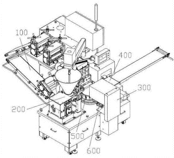 Stuffing food forming equipment