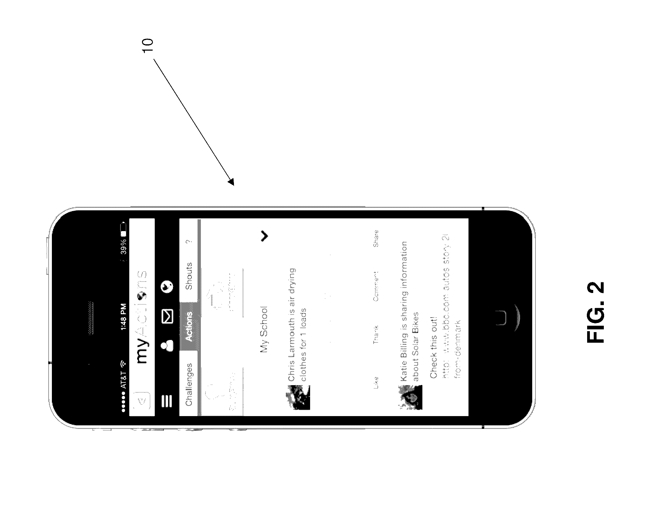 Method and system for the implementation of cell phone texting to be used with entering data for social networks