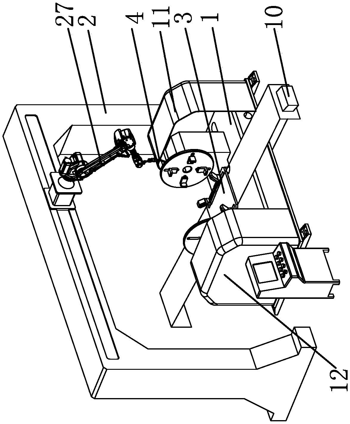 Clamping mechanism of welding machine