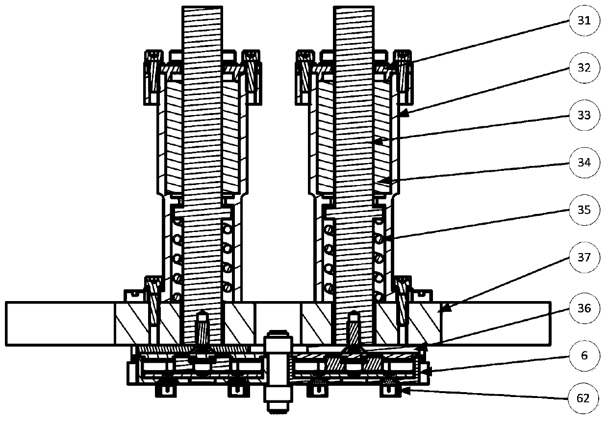 A high-density component multi-stage blind insertion intelligent assembly device and blind insertion method