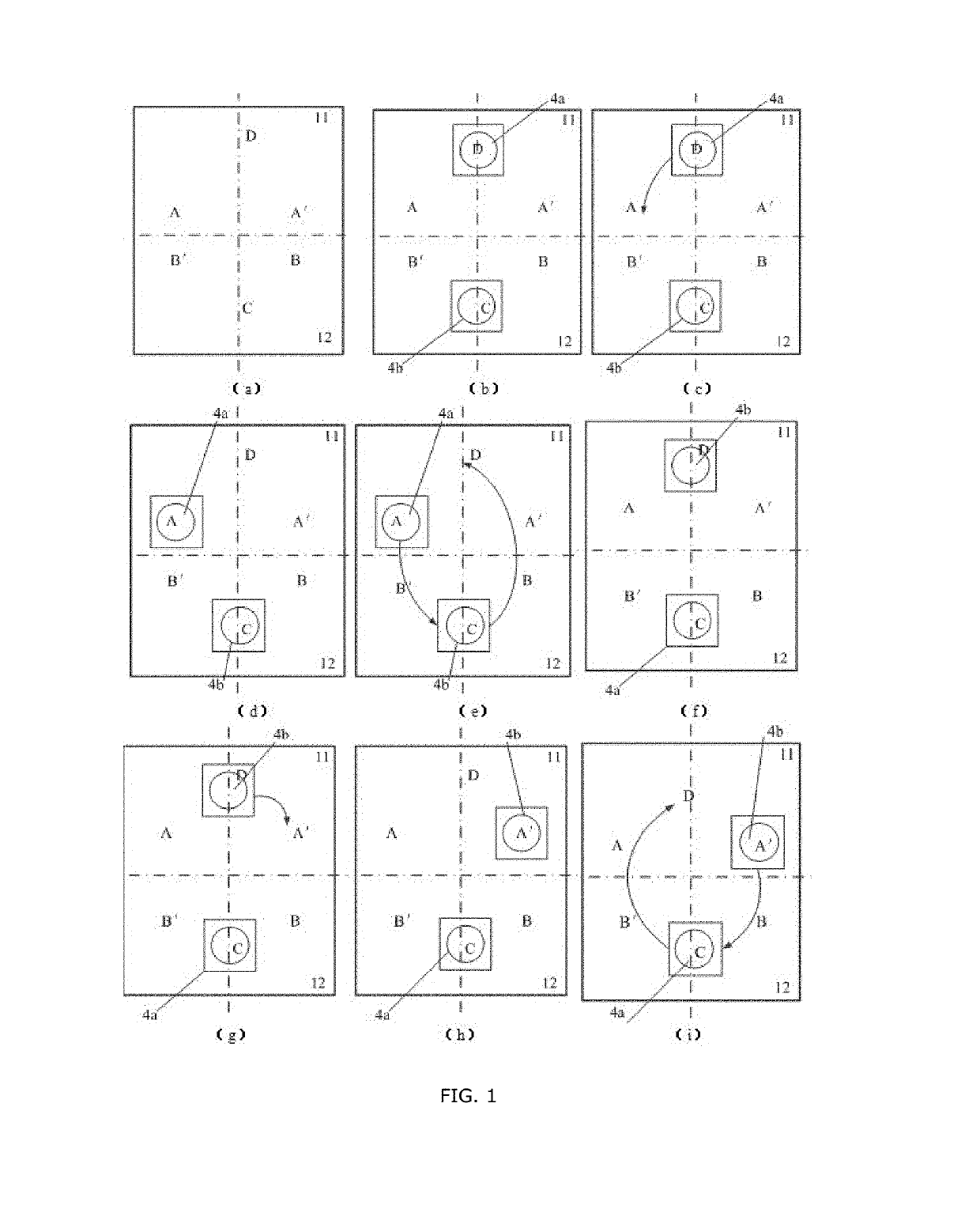 Dynamic-magnetic steel magnet levitation double-workpiece-stage vector arc switching method and apparatus based on wireless energy transmission