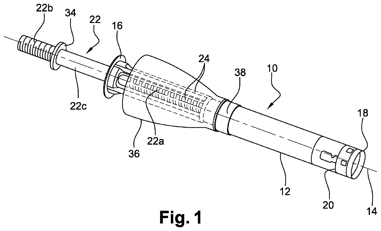 Anchor for hardenable compound