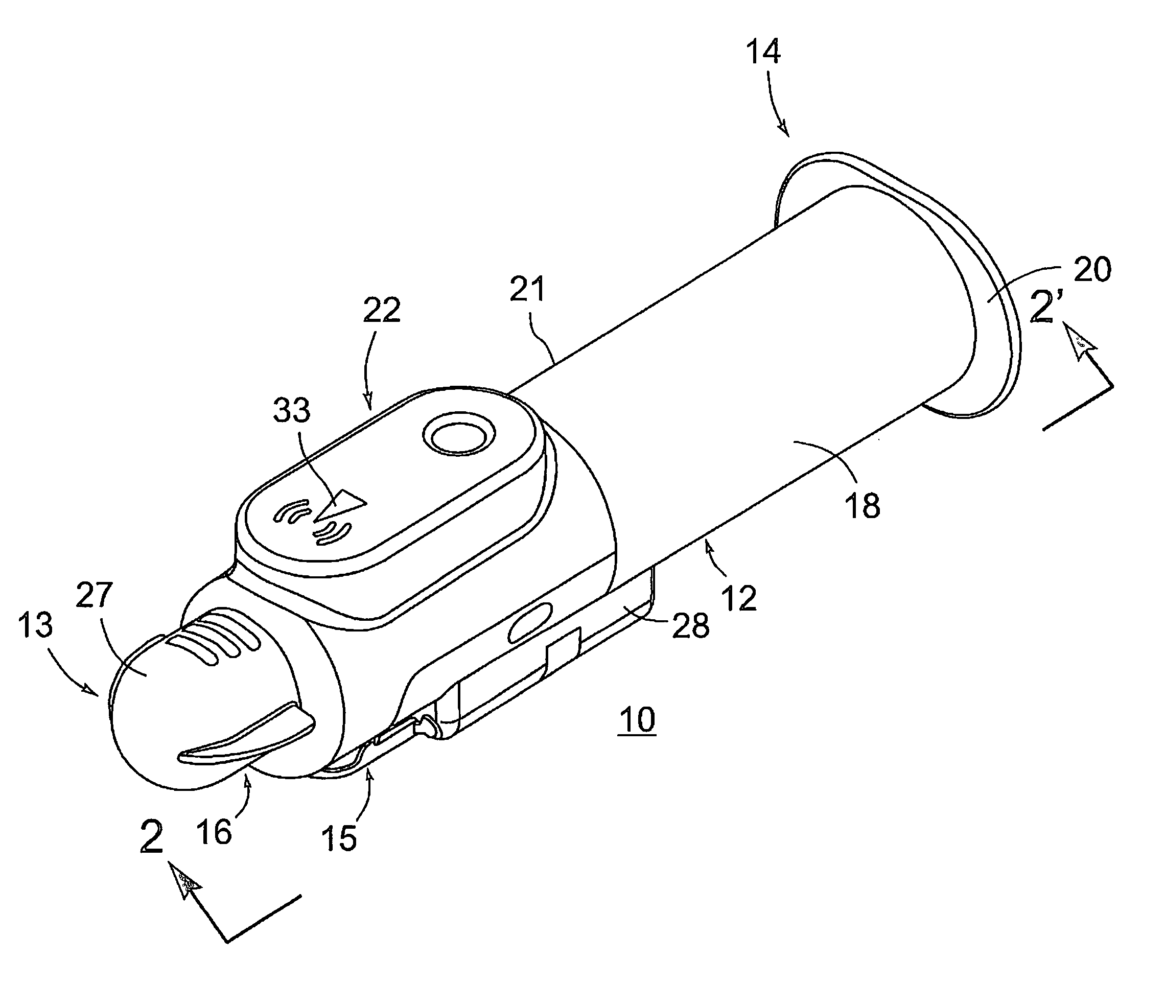 Material dispenser with a control valve