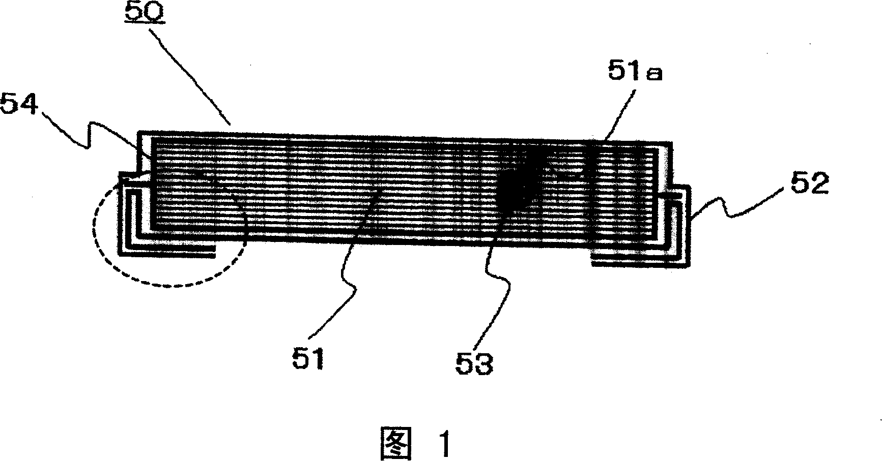 Vacuum insulating material, hot water supplying device using the same and electric drive type hot water device