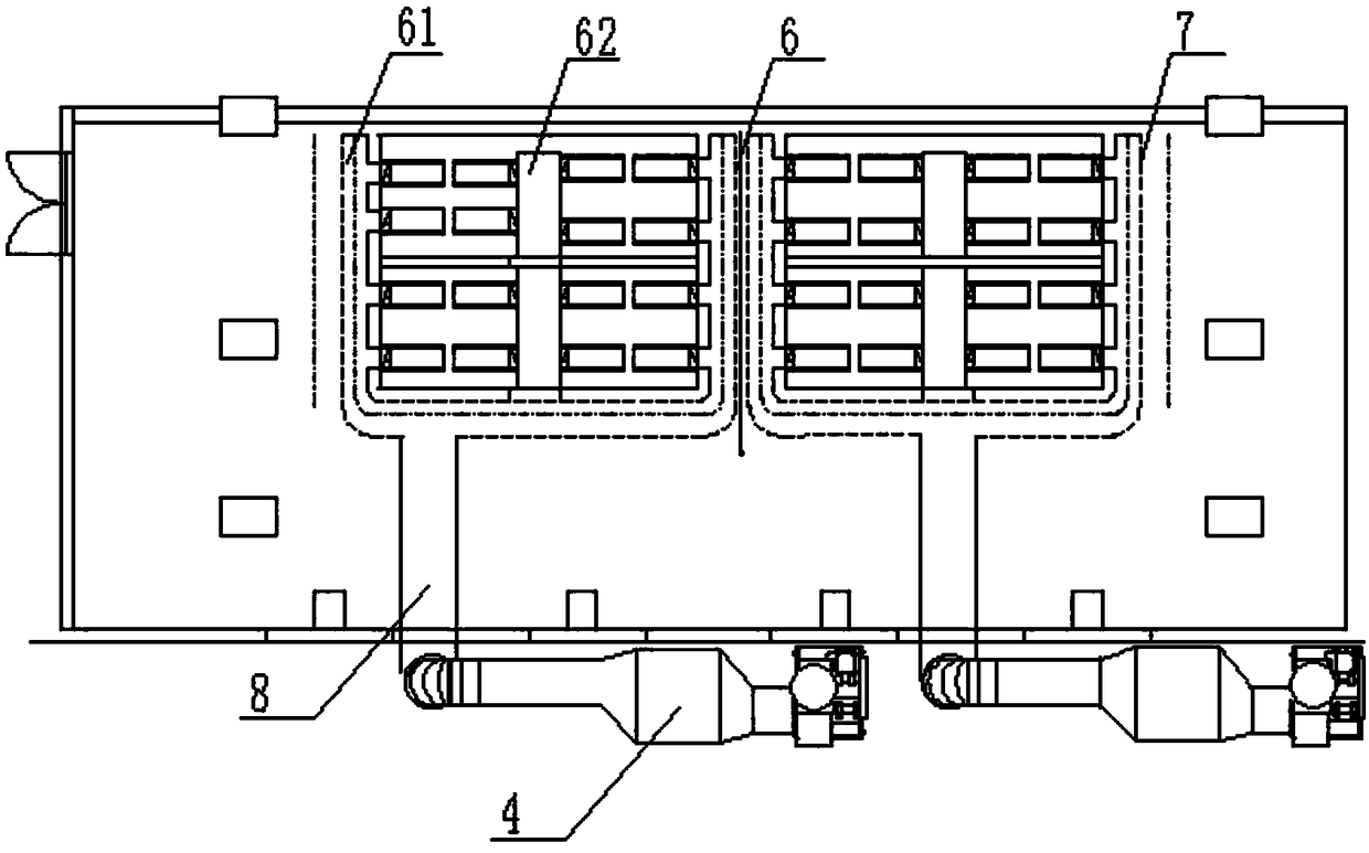 Ventilating system for fluorescent detection