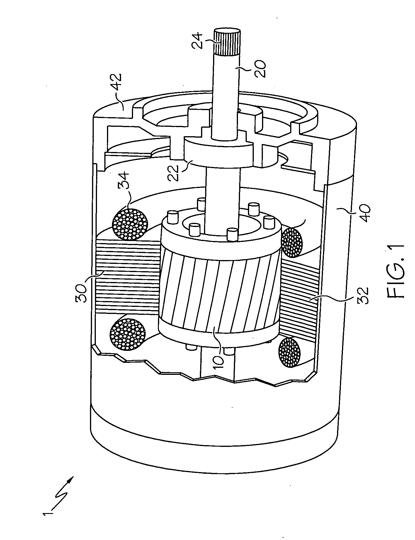 Pressure casting of electric rotors